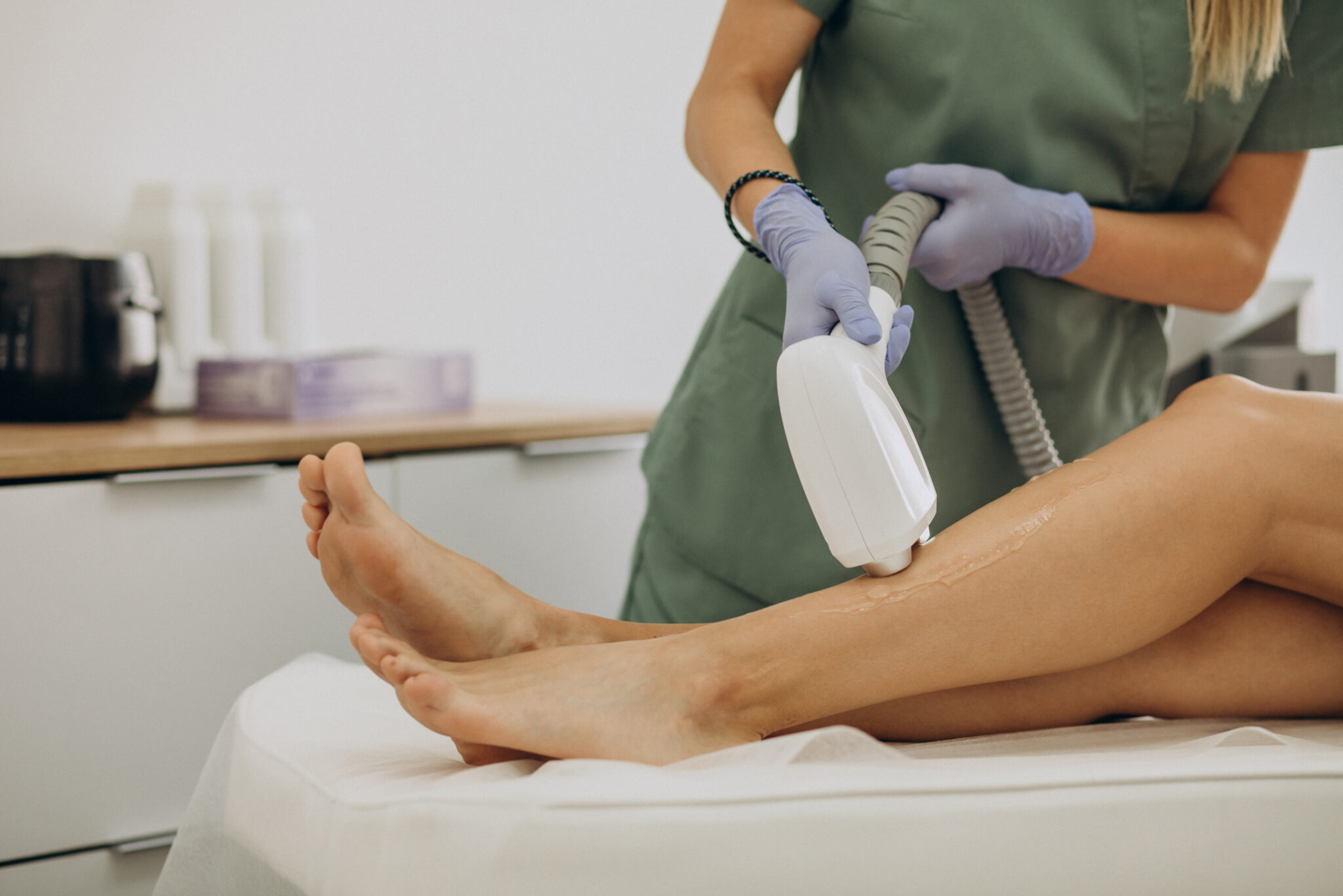 Laser Hair Removal treatment in hospital